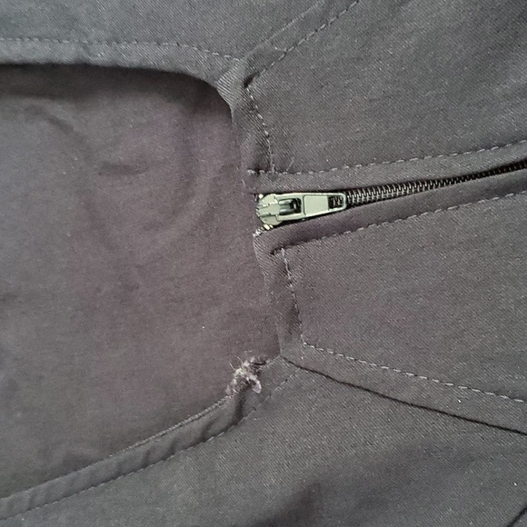 Navy peplum bodycon dress - Picture 5 of 8